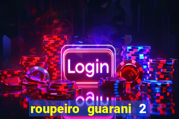 roupeiro guarani 2 portas de correr com espelho